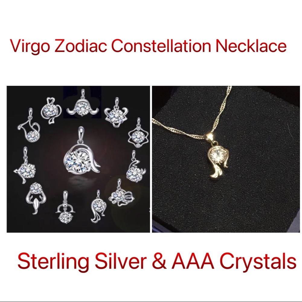 ♍️Virgo Zodiac Constellation Necklace NEW♍️